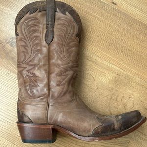 Handmade Lucchese boots! Size 9. Worn only once!